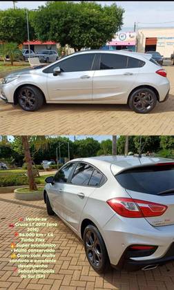 CHEVROLET CRUZE 1.4 TURBO LT 16V FLEX 4P AUTOMÁTICO